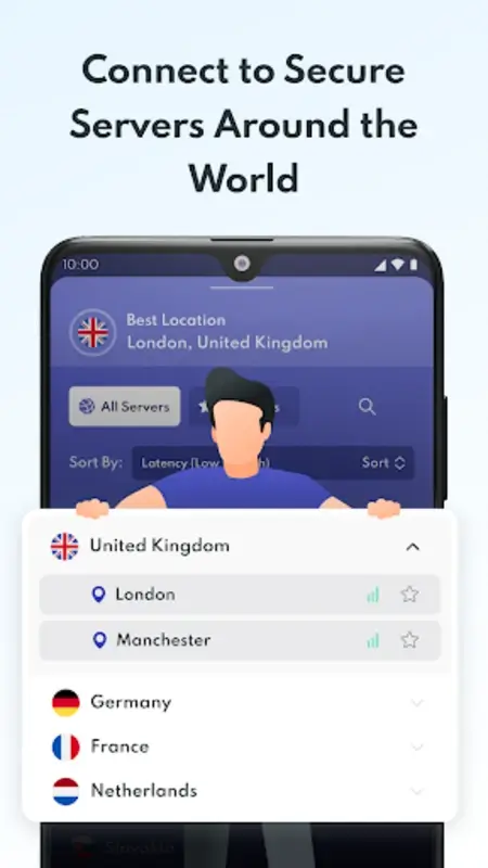 Screenshot PrivadoVPN APK v4.0.11 untuk Android