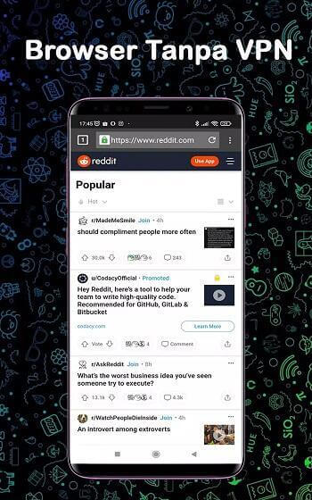 Screenshot XNXUBD VPN Browser APK 3.0.0