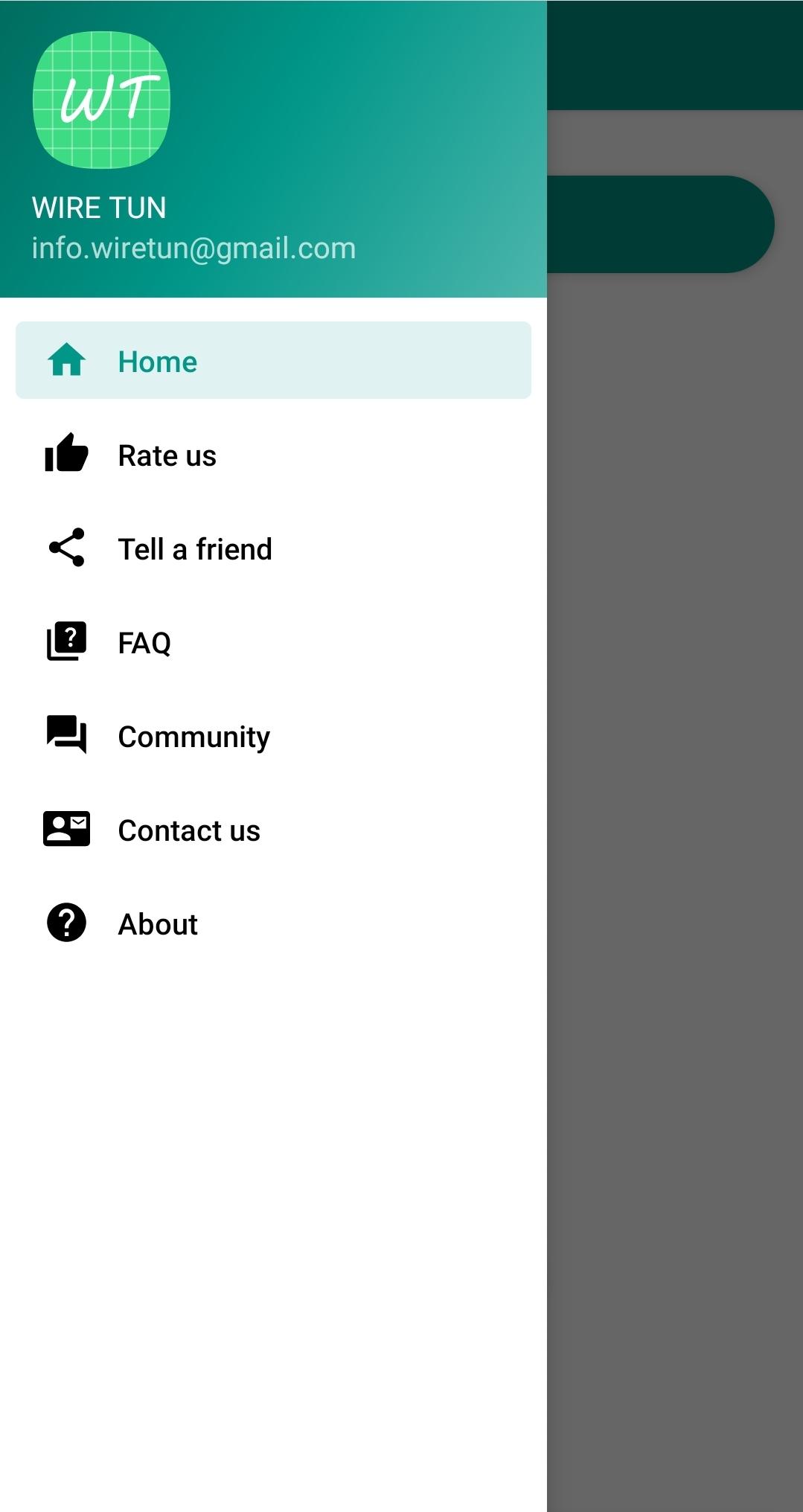 Screenshot Wire Tun APK