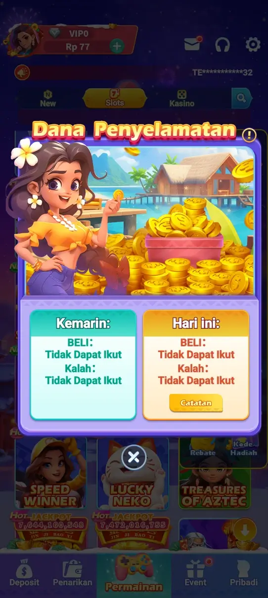 Screenshot Hiwin 777 APK untuk Android