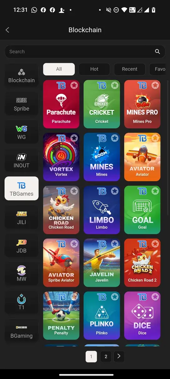 Screenshot P999 APK: Game Online Casino dengan Slot, Kartu, dan Live Casino