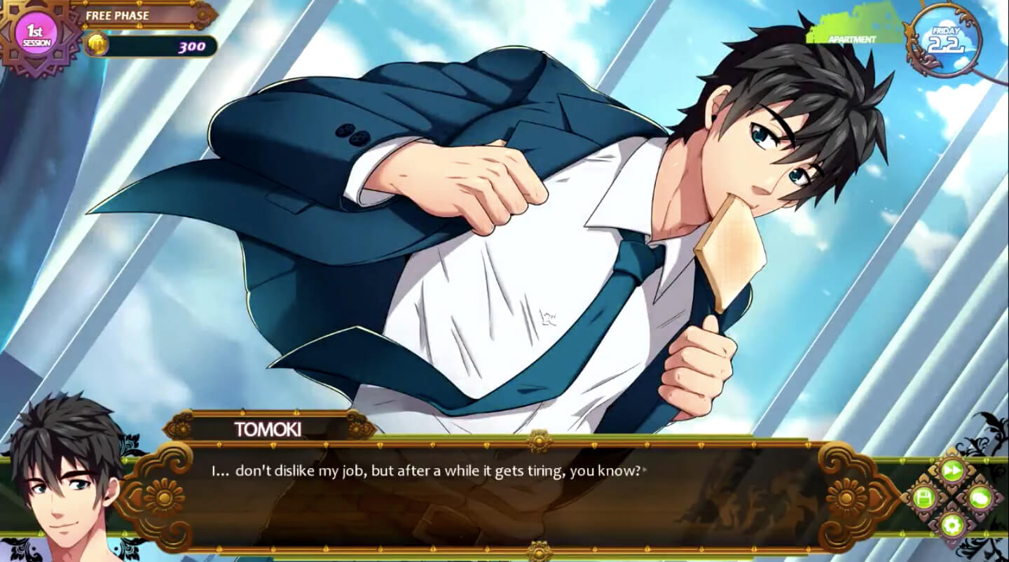 Screenshot Full Service APK v1.38: Visual Novel dengan Pilihan Cerita dan Grafis HD