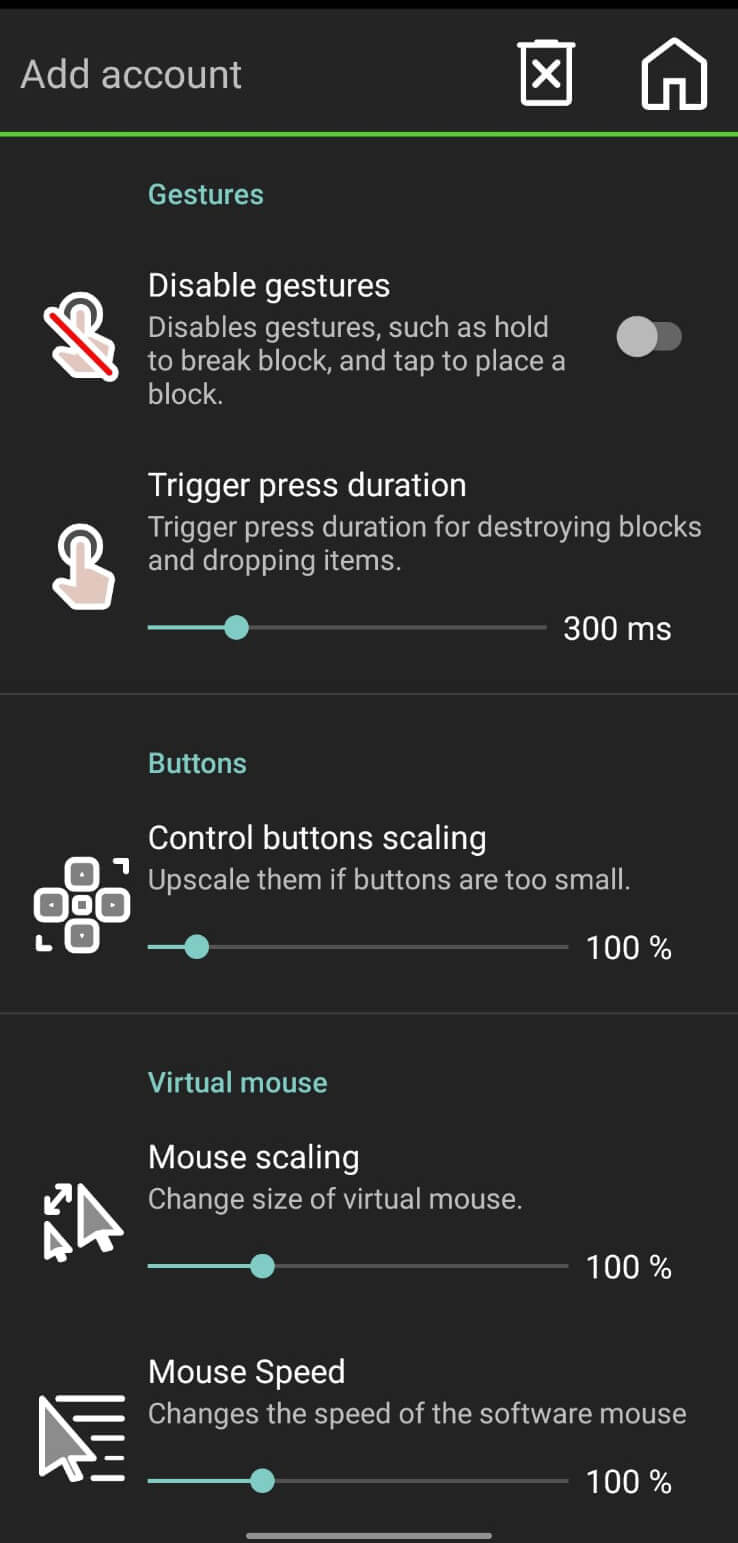 Screenshot PojavLauncher APK untuk Minecraft Java Edition di Android