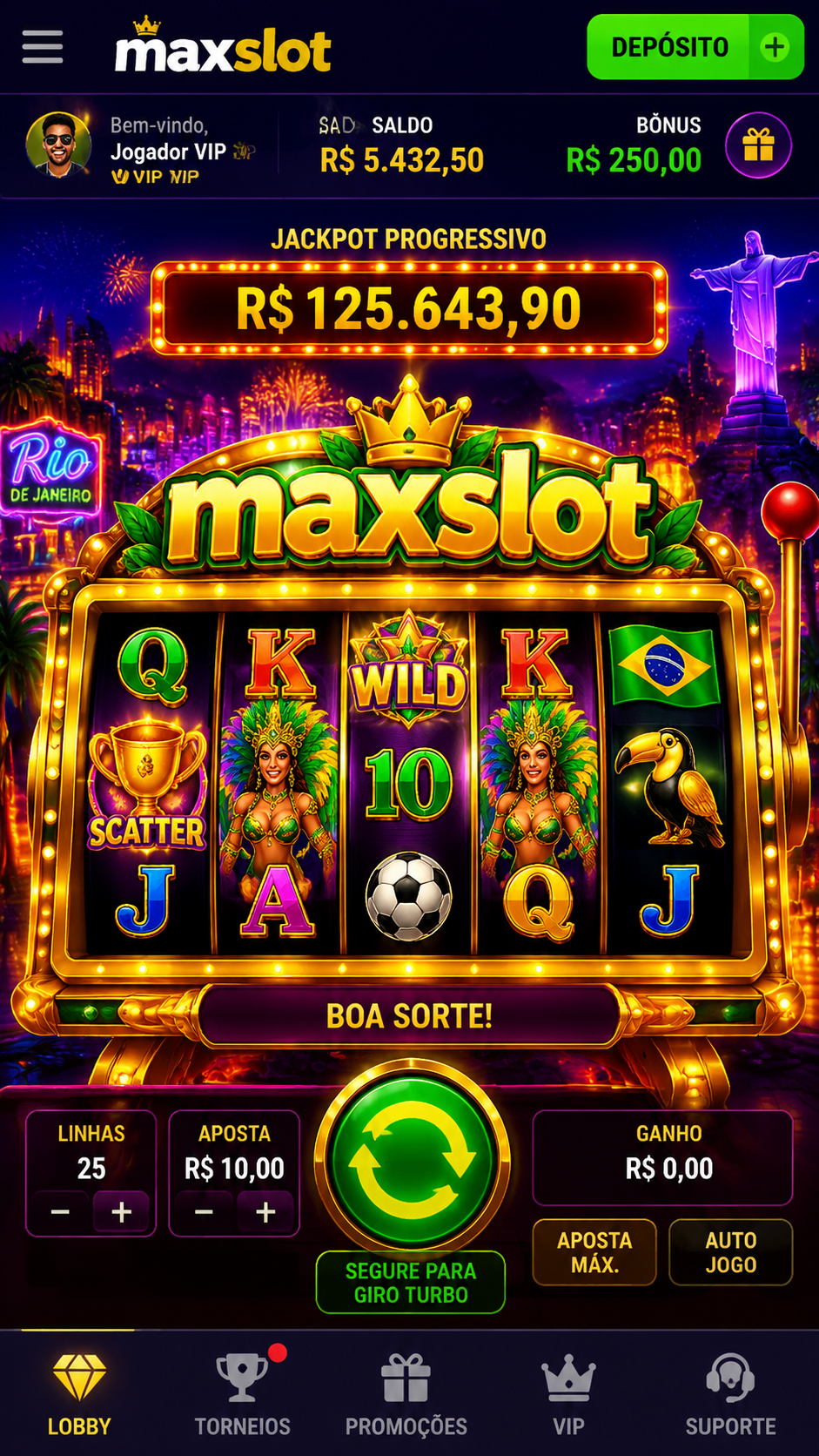 Screenshot Maxslot APK Versi 2.4.0