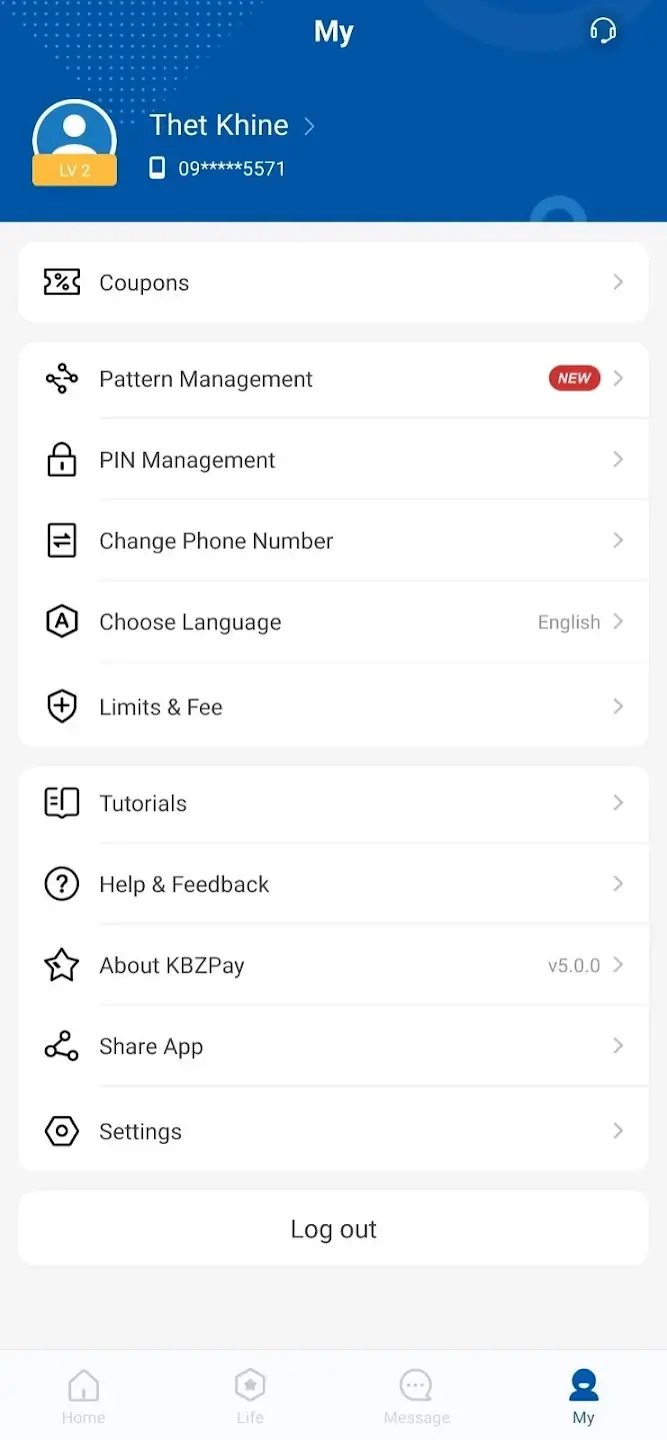Screenshot KBZPay APK v5.8.4