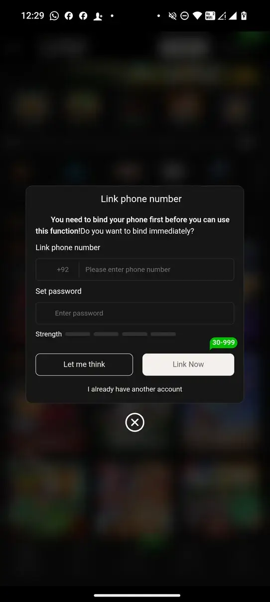 Screenshot P999 APK: Game Online Casino dengan Slot, Kartu, dan Live Casino