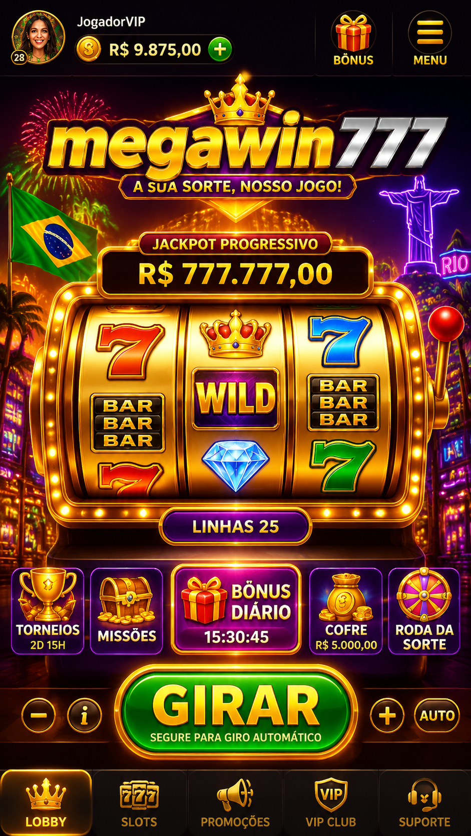 Screenshot megawin777 APK: Game Slot Seru dengan Animasi Halus