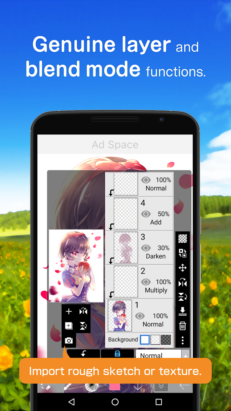 Screenshot ibis Paint X APK v14.0.1 untuk Menggambar dan Melukis di Android