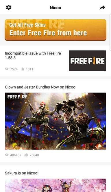 Screenshot Nicoo APK Versi 1.4.3
