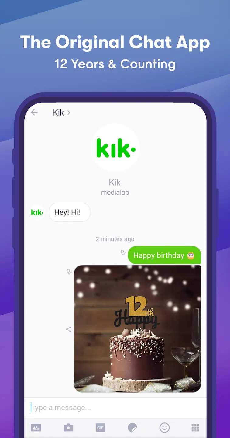Screenshot Kik APK