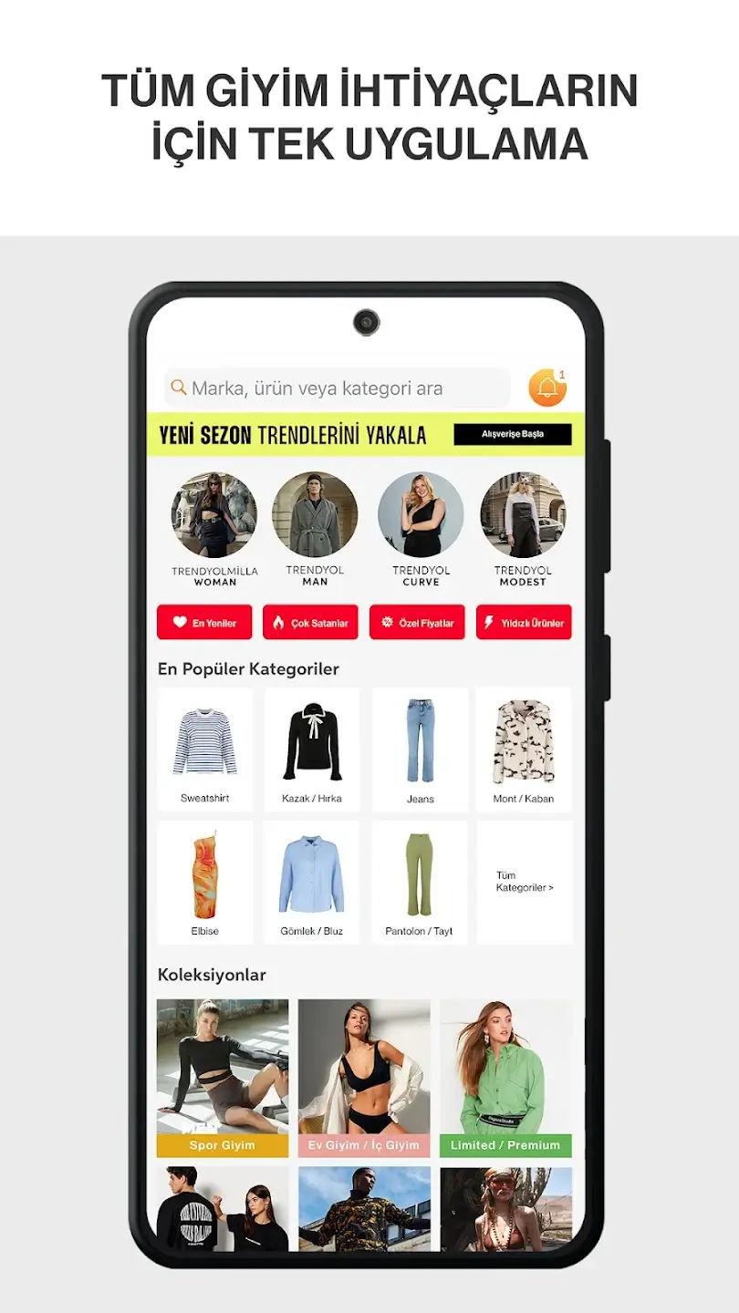 Screenshot Trendyolmilla APK