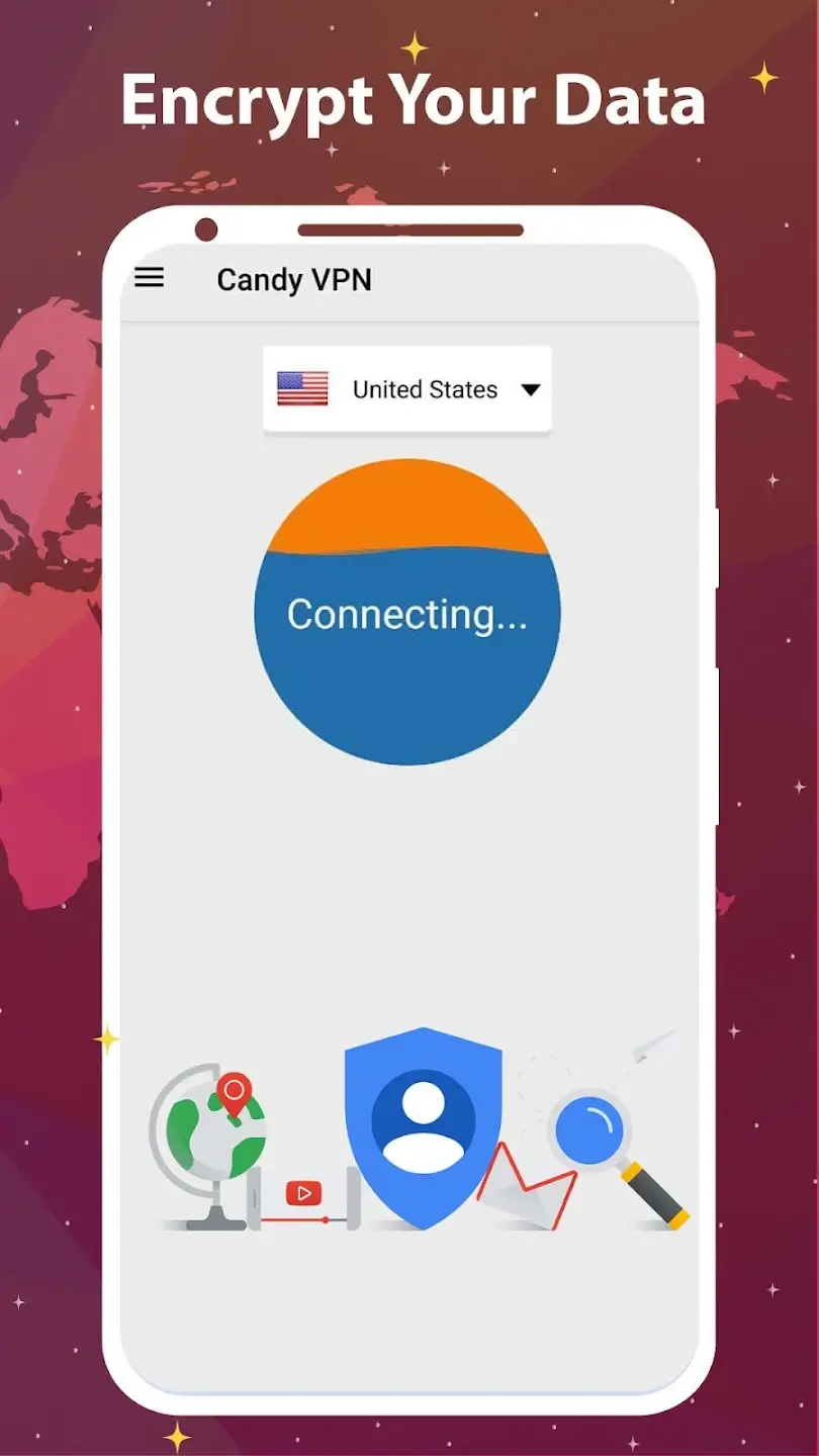 Screenshot Candy VPN APK 4.30
