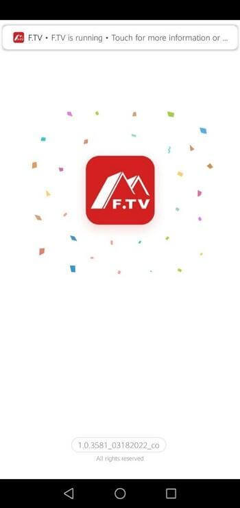 Screenshot F.Tv APK