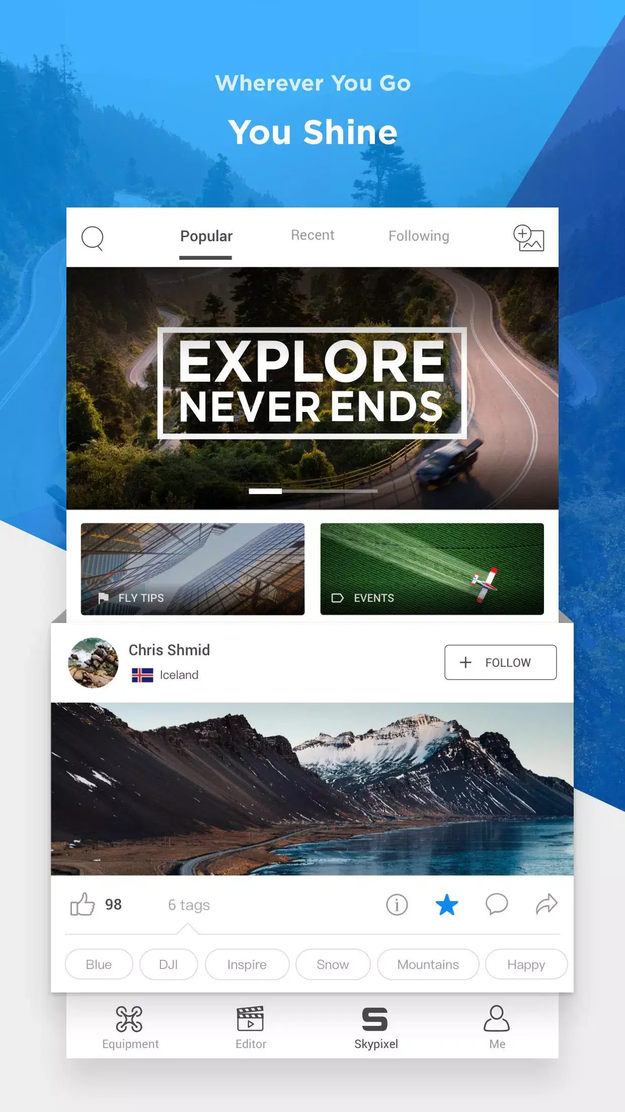 Screenshot DJI Go 4 APK v4.3.64