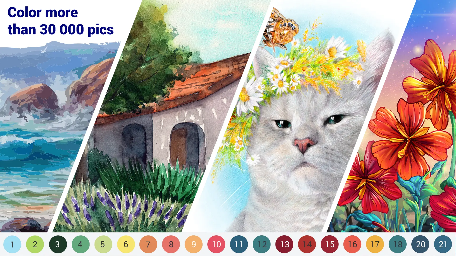 Screenshot Happy Color APK: Game Mewarnai Santai dengan Ribuan Gambar