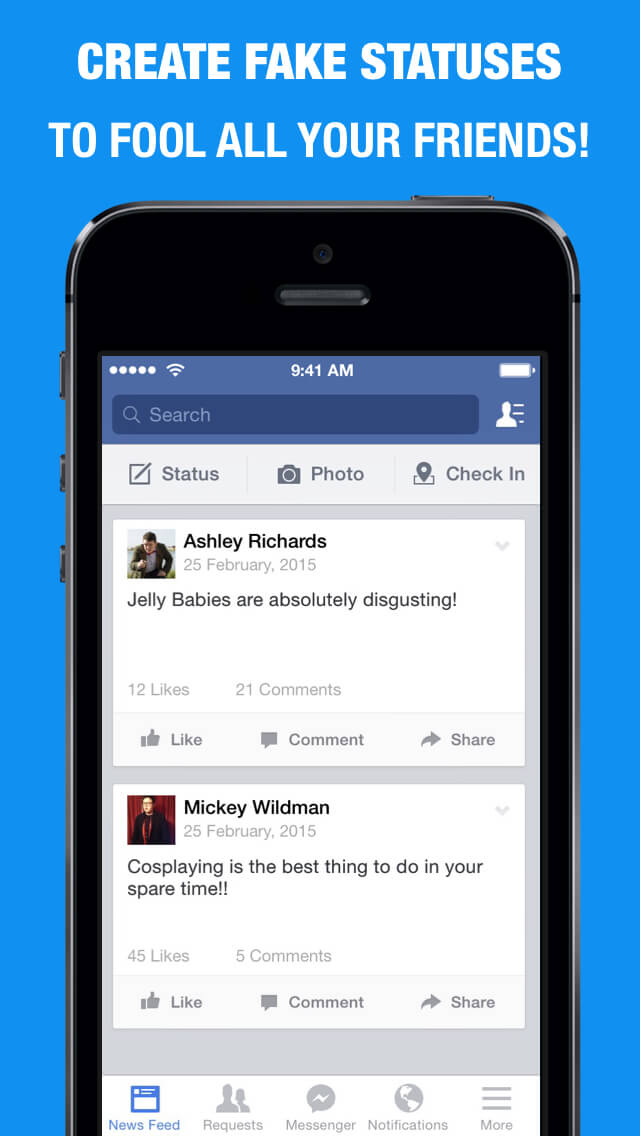 Screenshot Social Dummy APK untuk Android