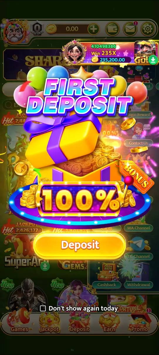 Screenshot SVIP 777 APK: Permainan Card dengan Tampilan Menarik