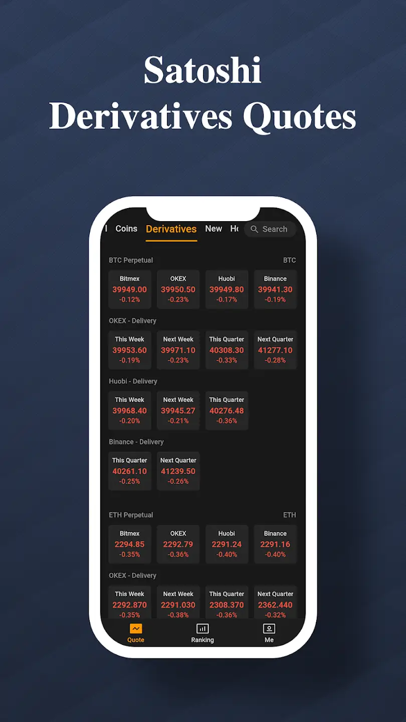 Screenshot Satoshi APK 6.1.7 untuk Analisis Chart Kripto