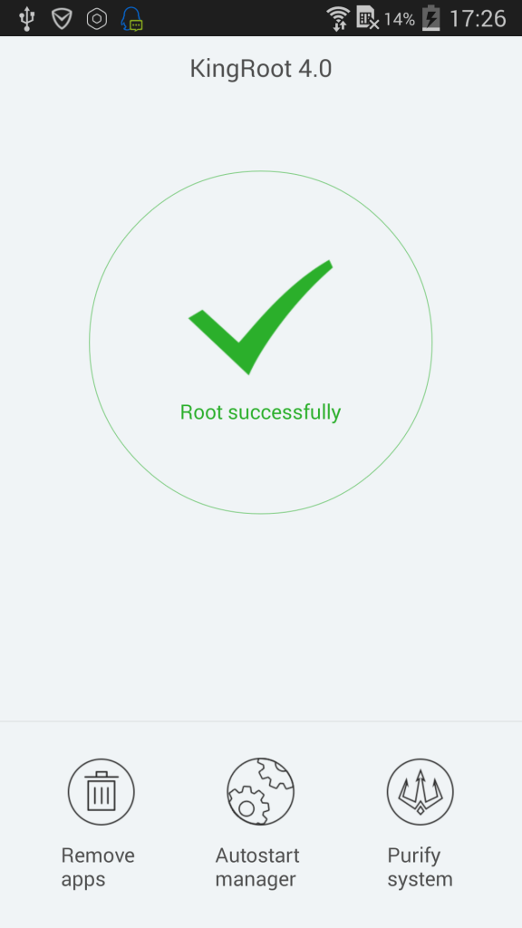 Screenshot Kingroot APK 5.4.0