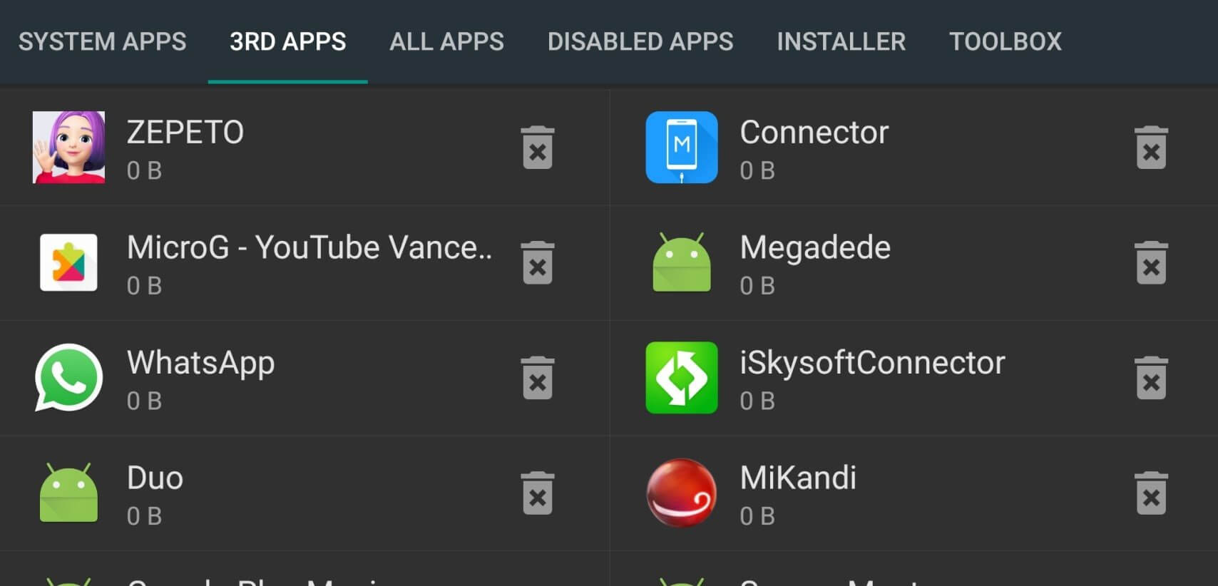 Screenshot Root Uninstaller APK v9.0.0 untuk Android