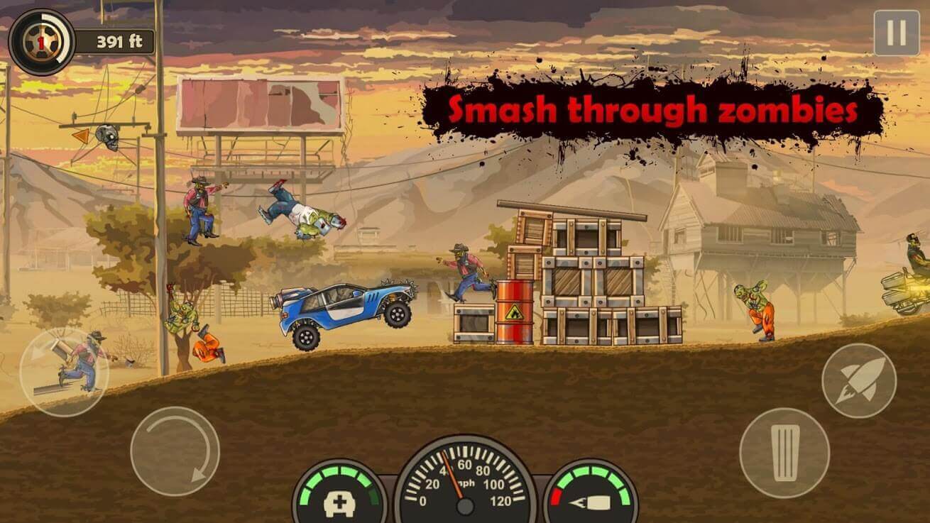 Screenshot Earn To Die 2 APK v1.4.58