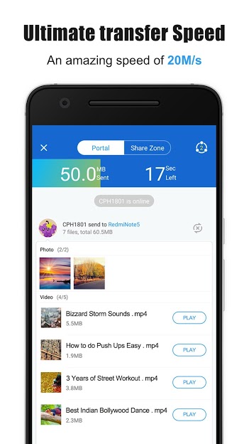 Screenshot SHAREit APK 6.53.88_UD