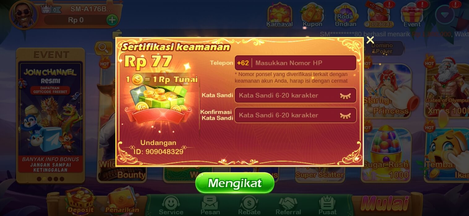 Screenshot L777 APK