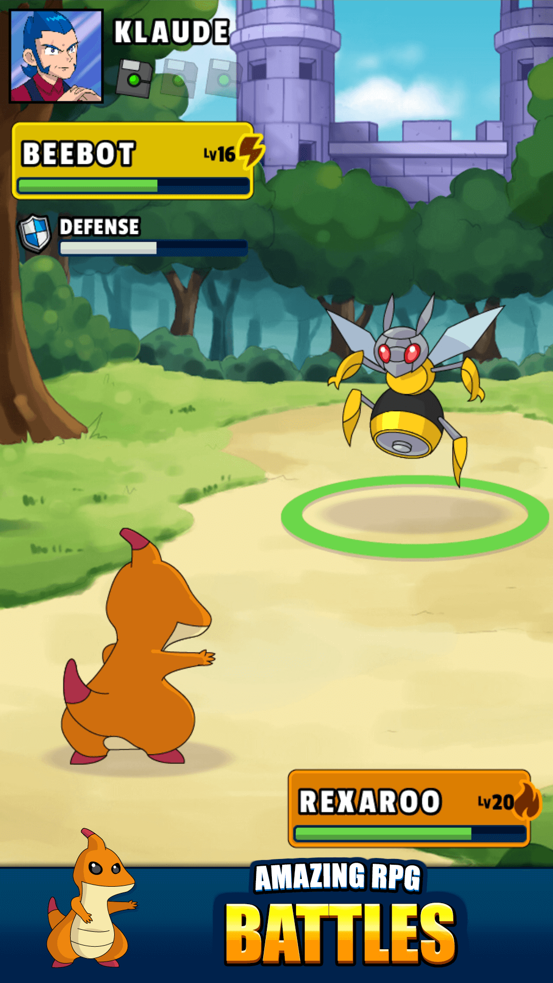 Screenshot Dynamons World APK - Game RPG Monster dengan Pertarungan Seru