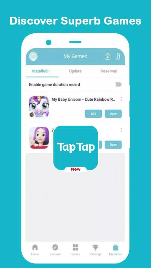 Screenshot TapTap APK