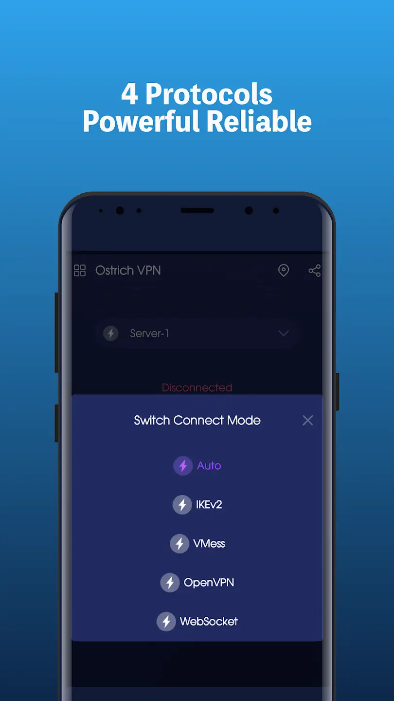 Screenshot Ostrict VPN APK v3.5.1(411)