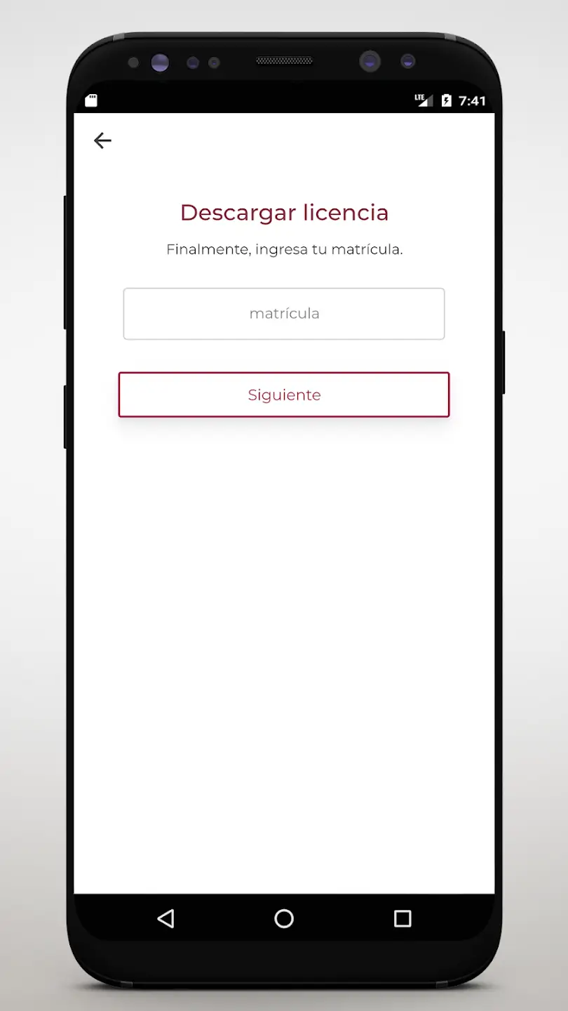 Screenshot Licencia Federal Digital APK