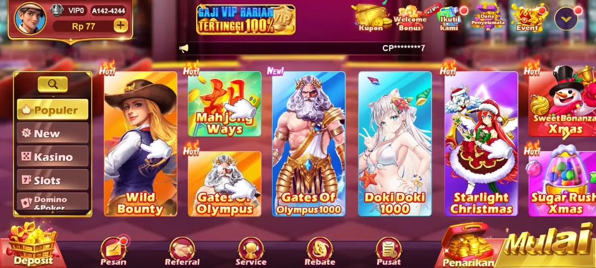 Screenshot JT777 APK 2.1.6