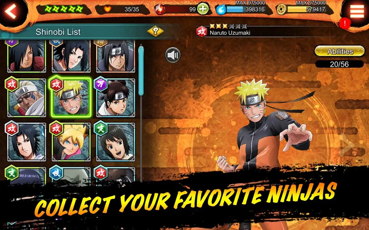 Screenshot NARUTO X BORUTO NINJA VOLTAGE APK v11.9.0