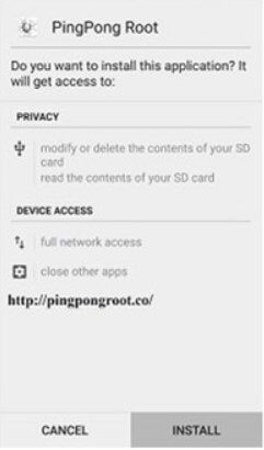 Screenshot PingPongRoot APK v6.0.1 untuk Samsung Galaxy S6/S6 Edge