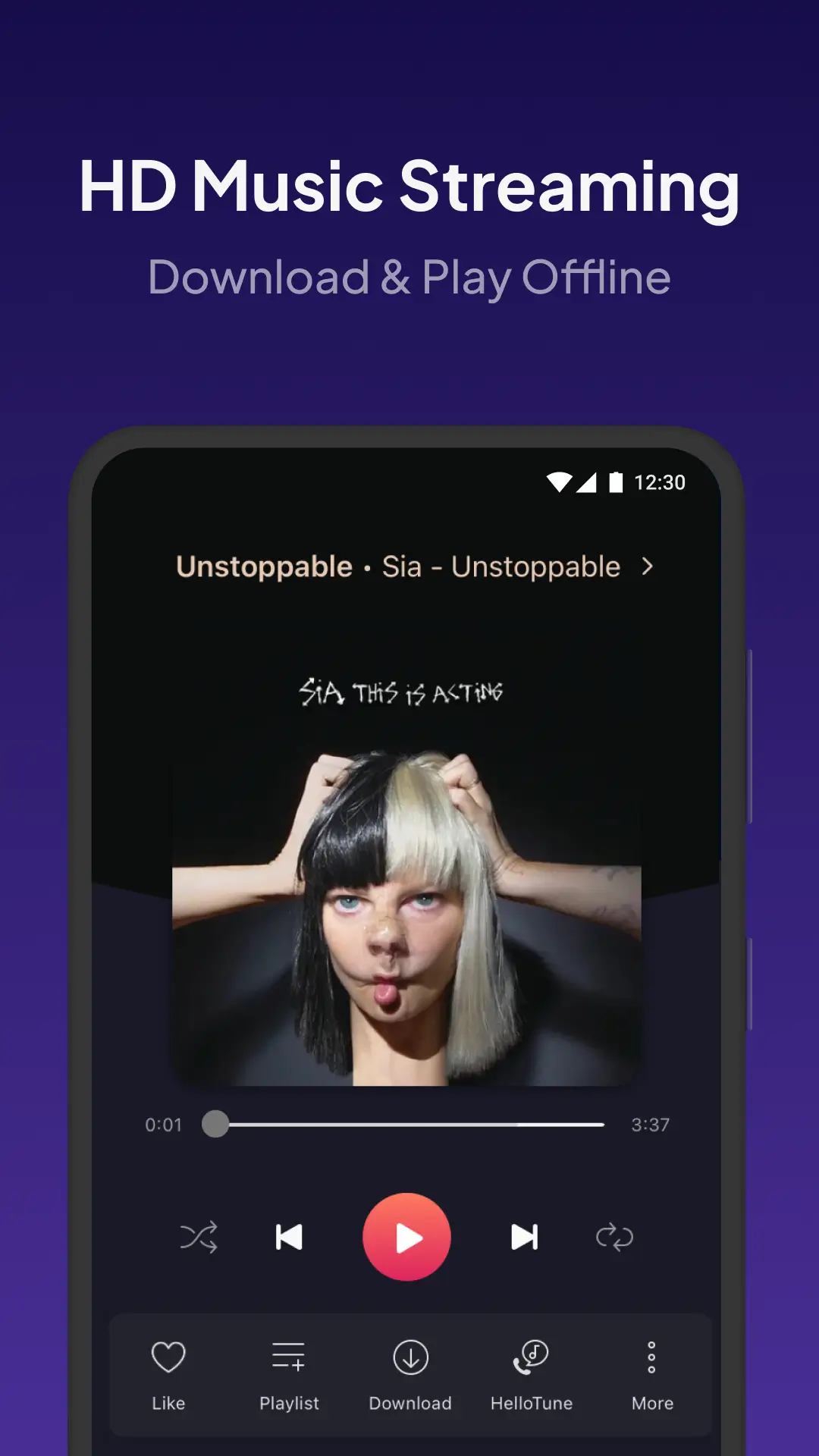 Screenshot Wynk Music APK v3.68.1.1