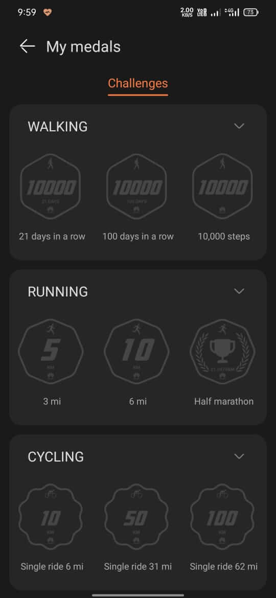 Screenshot Petal Health APK