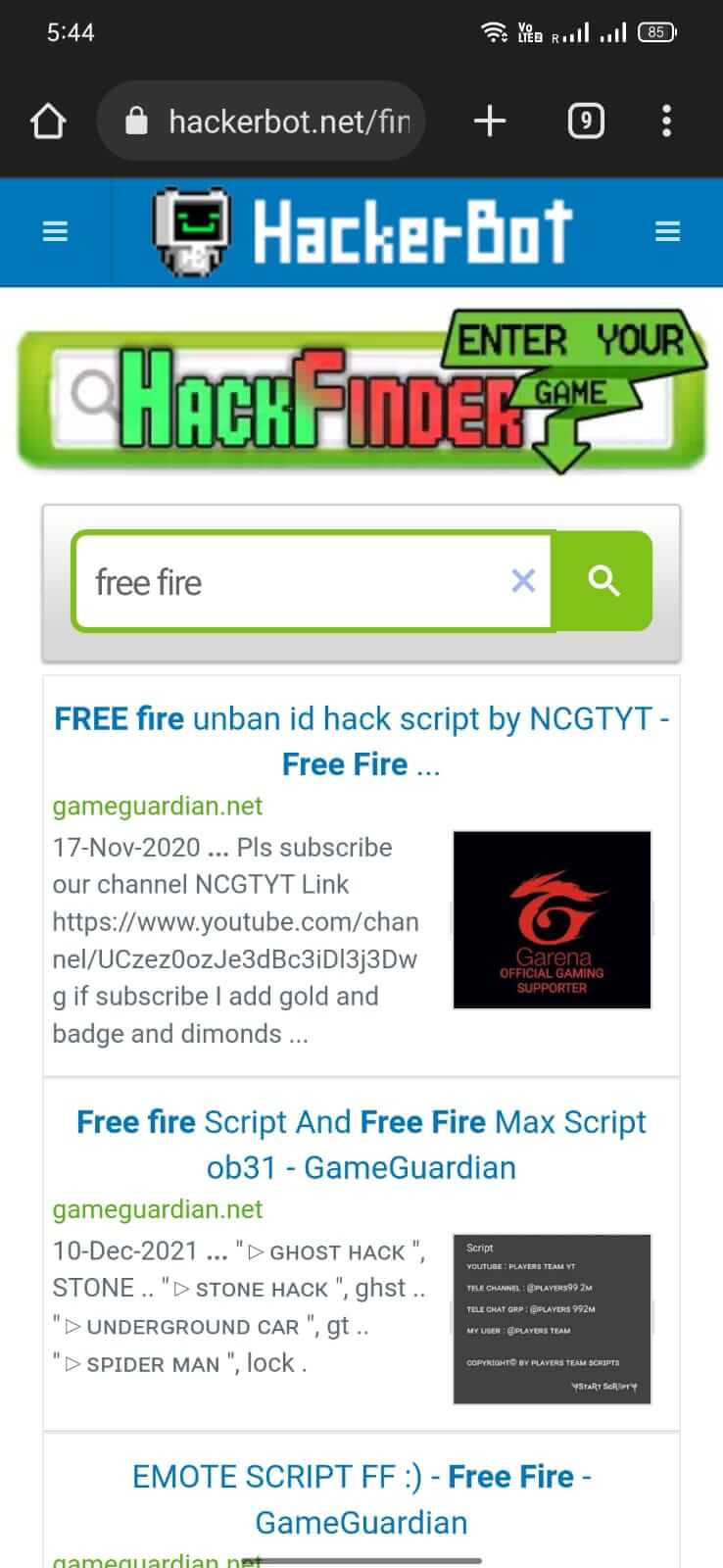 Screenshot HackerBot APK v2.0.0