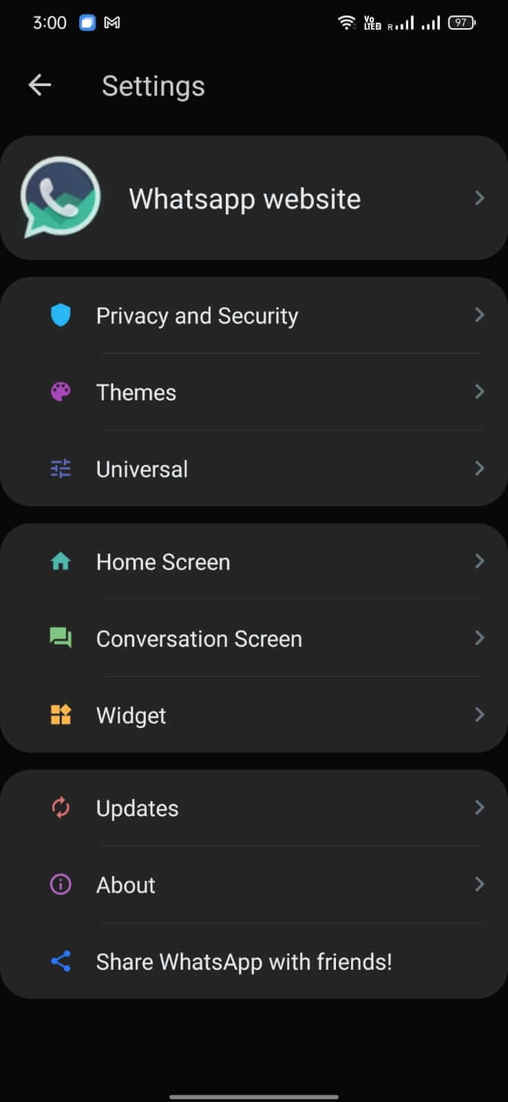 Screenshot WhatsGold APK v44.10