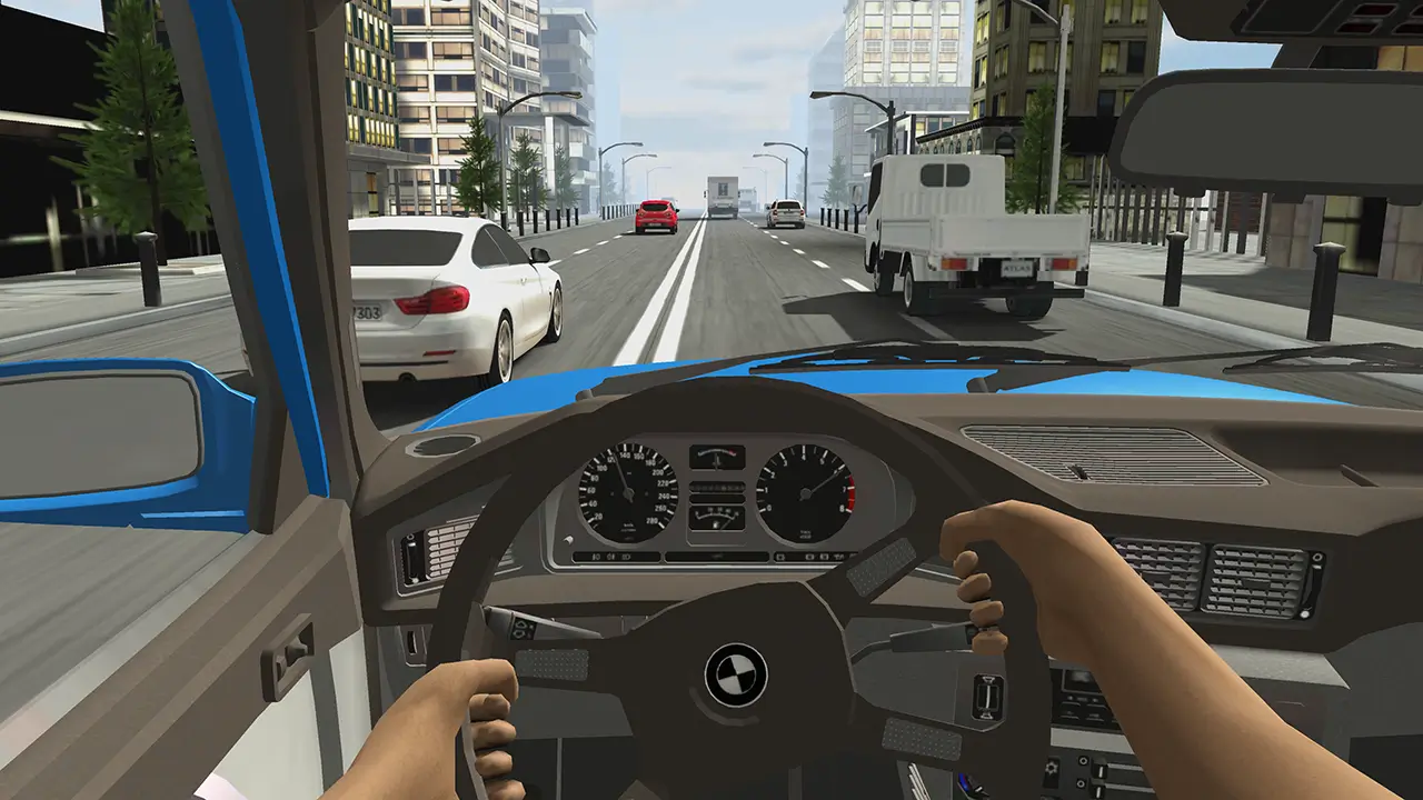Screenshot Racing in Car 2 APK