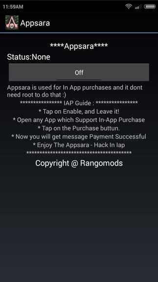 Screenshot AppSara APK Versi 1.0 untuk Android