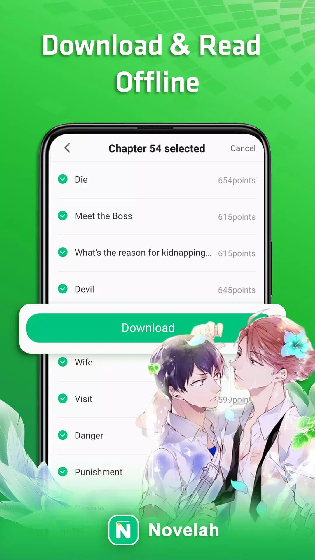 Screenshot Novelah APK v1.67 untuk Baca Novel di Android