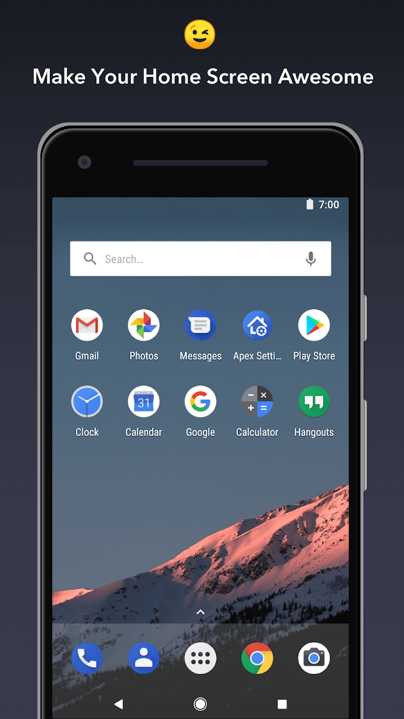 Screenshot Apex Launcher APK