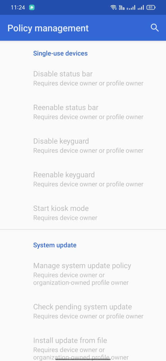 Screenshot Test DPC APK (9.0.16)