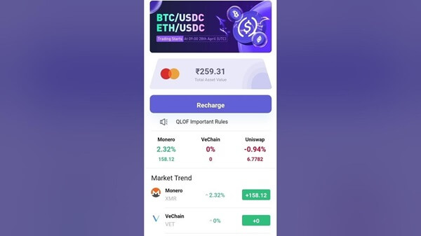 Screenshot Qlof App APK v3.0 untuk Trading dan Investasi Mudah