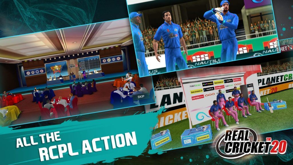 Screenshot Real Cricket 20 APK v6.2