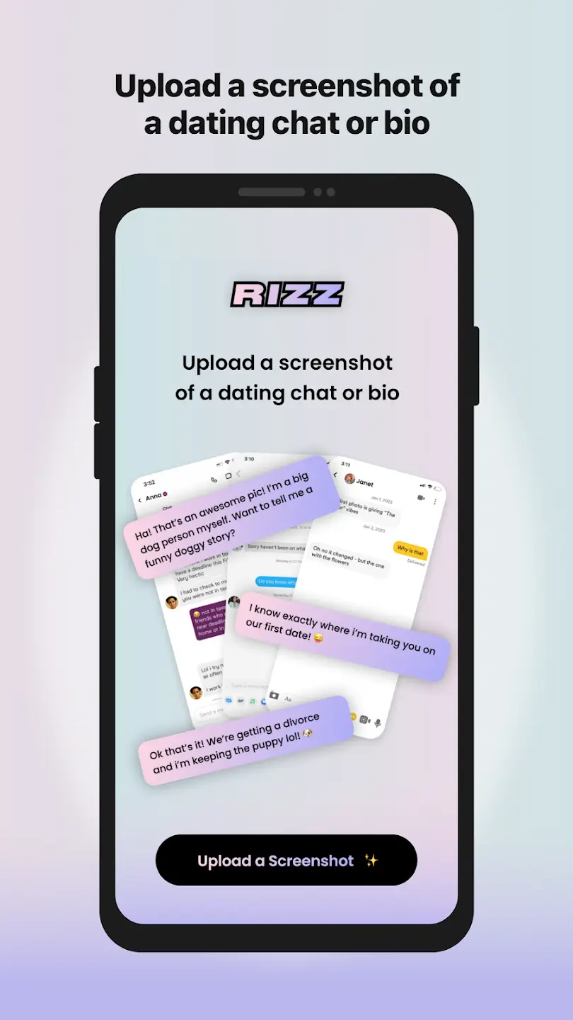 Screenshot RIZZ APK v2.1.9 untuk Android