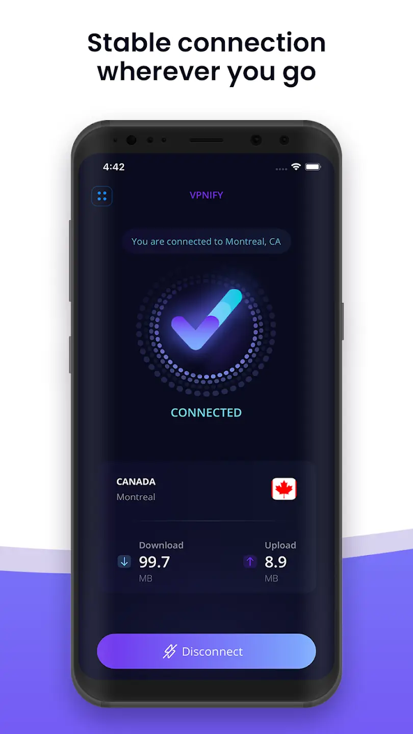 Screenshot VPNify APK untuk Android