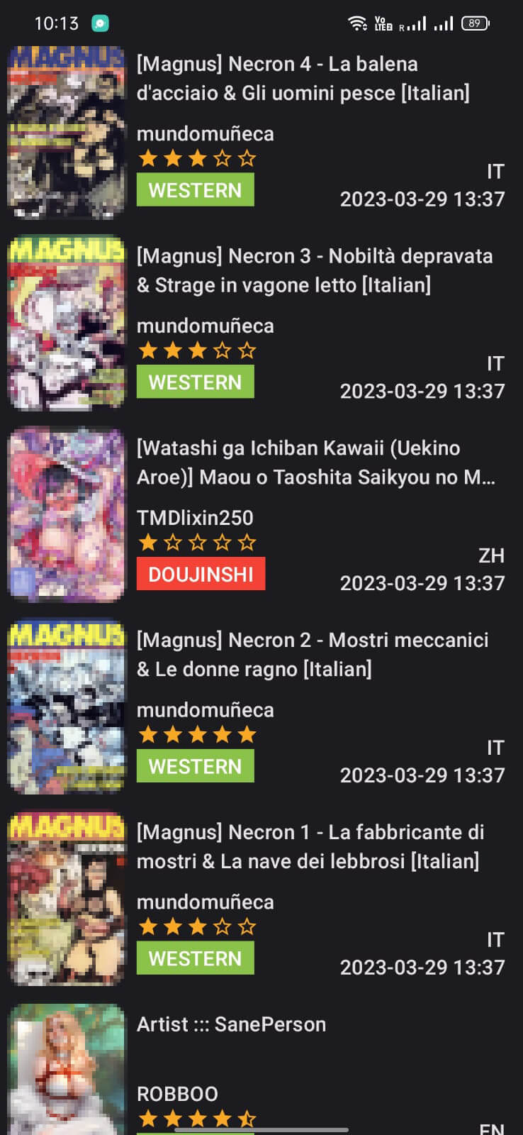 Screenshot EhViewer APK