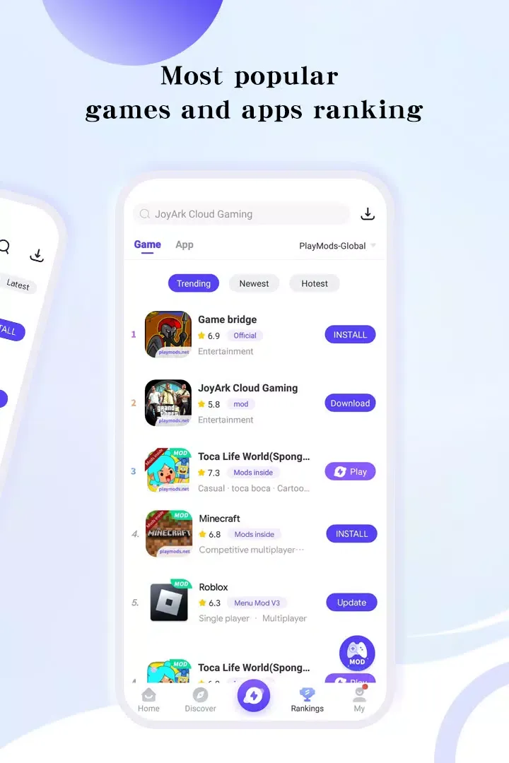 Screenshot PlayMods APK