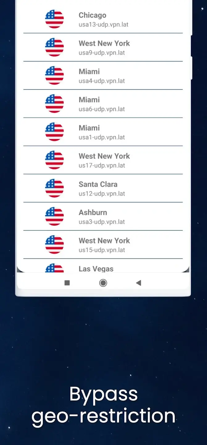 Screenshot VPN.Lat APK v3.9.38 untuk Android